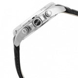 Buy Shop Hugo Boss Casual Chronograph Silver Dial Black Leather Strap Watch For Men - HB1512880 USA Online