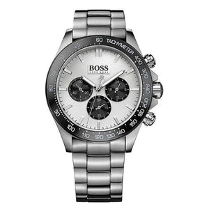 Buy Shop Hugo Boss Ikon White Dial Silver Steel Strap Watch for Men - 1512964 USA Online