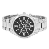 Buy Shop Hugo Boss Ambassador Chronograph Black Dial Silver Steel Strap Watch For Men - HB1513196 USA Online