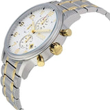 Buy Shop Hugo Boss Areoliner Chronograph White Dial Two Tone Steel Strap Watch for Men - 1513236 USA Online