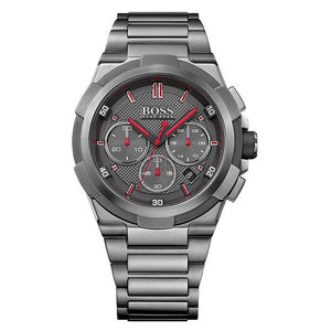 Buy Shop Hugo Boss Supernova Grey Dial Grey Steel Strap Watch for Men - 1513361 USA Online