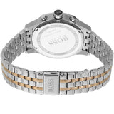 Hugo Boss Jet Silver Dial Two Tone Steel Strap Watch for Men - 1513385