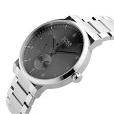 Buy Shop Hugo Boss Oxygen Grey Dial Silver Steel Strap Watch for Men - 1513596 USA Online