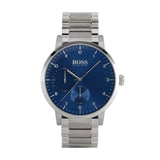 Buy Shop Hugo Boss Oxygen Chronograph Blue Dial Silver Steel Strap Watch for Men - 1513597 USA Online