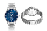 Buy Shop Hugo Boss Oxygen Chronograph Blue Dial Silver Steel Strap Watch for Men - 1513597 USA Online