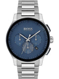Buy Shop Hugo Boss Peak Chronograph Blue Dial Silver Steel Strap Watch for Men - 1513763 USA Online