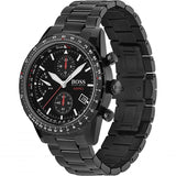 Buy Shop Hugo Boss Aero Black Dial Black Steel Strap Watch for Men - 1513771 USA Online