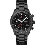 Buy Shop Hugo Boss Aero Black Dial Black Steel Strap Watch for Men - 1513771 USA Online