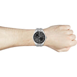 Buy Shop Hugo Boss Oxygen Grey Dial Silver Steel Strap Watch for Men - 1513596 USA Online