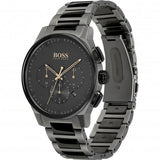 Buy Shop Hugo Boss Peak Black Dial Black Steel Strap Watch for Men - 1513814 USA Online