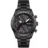 Buy Shop Hugo Boss Aero Black Dial Black Steel Strap Watch for Men - 1513771 USA Online