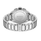 Hugo Boss Volane Black Dial Silver Steel Strap Watch for Men - 1513949