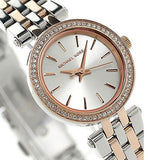 Buy Shop Michael Kors Darci Silver Dial Two Tone Steel Strap Watch for Women - MK3298 USA Online