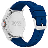 Buy Shop Hugo Boss Detroit Quartz Blue Dial Blue Silicone Strap Watch For Men - 1550008 USA Online