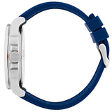 Buy Shop Hugo Boss Detroit Quartz Blue Dial Blue Silicone Strap Watch For Men - 1550008 USA Online