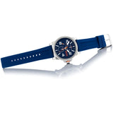 Buy Shop Hugo Boss Detroit Quartz Blue Dial Blue Silicone Strap Watch For Men - 1550008 USA Online