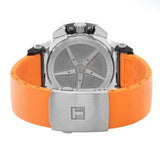 Buy Shop Tissot T Race Chronograph Black Dial Orange Rubber Strap Watch for Women - T048.217.27.057.00 USA Online