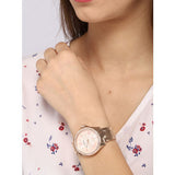 Buy Shop Fossil Cecile Rose Gold Dial Rose Gold Steel Strap Watch for Women - AM4483 USA Online