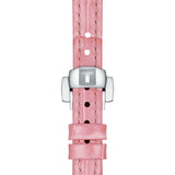 Buy Shop Tissot Bellissima Small Lady Silver Dial Pink Leather Strap Watch For Women - T126.010.16.013.01 USA Online