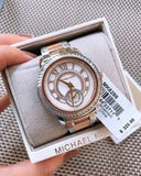 Buy Shop Michael Kors Madelyn Silver Dial Two Tone Steel Strap Watch for Women - MK6288 USA Online
