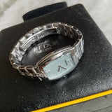 Buy Shop Fossil Wallace Designer Silver Dial Silver Steel Strap Watch for Women - ES3057 USA Online