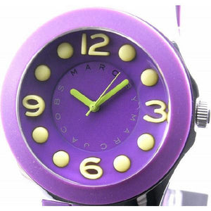 Buy Shop Marc Jacobs Pelly Purple Dial Purple Silicone Strap Watch for Women - MBM2515 USA Online