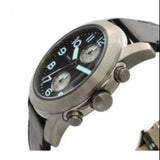 Buy Shop Marc Jacobs Larry Chronograph Black Dial Black Leather Strap Watch for Men - MBM5054 USA Online