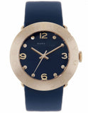 Buy Shop Marc Jacobs Blade Blue Dial Blue Leather Strap Watch for Women - MBM1224 USA Online
