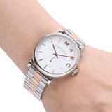 Buy Shop Marc Jacobs Baker White Dial Two Tone Steel Strap Watch for Women - MBM3312 USA Online
