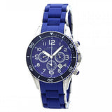 Buy Shop Marc Jacobs Rock Chronograph Blue Dial Blue Silicone Strap Watch for Women - MBM2548 USA Online