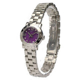 Buy Shop Marc Jacobs Amy Purple Dial Silver Steel Strap Watch for Women - MBM3228 USA Online