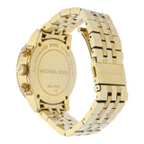 Buy Shop Michael Kors Ritz Chronograph Gold Dial Gold Steel Strap Watch for Women - MK5676 USA Online