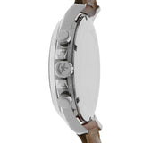 Buy Shop Michael Kors Gage Chronograph Quartz Black Dial Brown Leather Strap Watch For Men - MK8333 USA Online