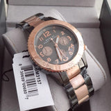 Buy Shop Marc Jacobs Marc Chronograph Grey Dial Two Tone Steel Strap Watch for Men - MBM3157 USA Online