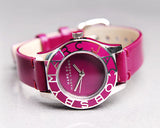 Buy Shop Marc Jacobs Blade Red Dial Red Leather Strap Watch for Women - MBM1157 USA Online