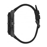 Buy Shop Guess Genesis Quartz Black Dial Black Silicone Strap Watch For Men - W1254G2 USA Online