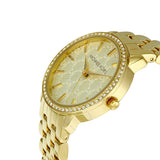 Buy Shop Michael Kors Argyle Glitz Rose Gold Dial Rose Gold Steel Strap Watch For Women - MK3120 USA Online