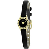 Buy Shop Marc Jacobs Blade Black Dial Black Leather Strap Watch for Women - MBM1345 USA Online