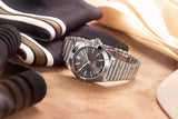 Buy Shop Breitling Chronomat GMT 40 Brown Dial Silver Steel Strap Watch for Men - A32398101M1A1 USA Online
