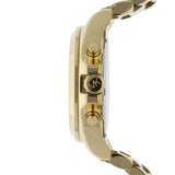 Buy Shop Michael Kors Bradshaw Brown Dial Gold Steel Strap Watch for Women - MK5502 USA Online
