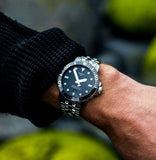 Buy Shop Tissot Seastar 1000 Powermatic 80 Black Dial Silver Steel Strap Watch For Men - T120.407.11.051.00 USA Online