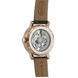 Buy Shop Fossil Townsman Automatic Skeleton White Dial Brown Leather Strap Watch for Men - ME3078 USA Online