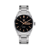 Buy Shop Tag Heuer Carrera Calibre 5 Automatic Black Dial Silver Steel Strap Watch for Men - WAR201C.BA0723 USA Online