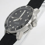 Buy Shop Tissot Seastar 1000 Powermatic 80 Black Dial Black Nylon Strap Watch For Men - T120.407.17.051.00 USA Online