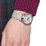 Buy Shop Gucci G Timeless Quartz Grey Dial Grey Leather Strap Watch For Men - YA1264058 USA Online