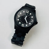 Buy Shop Marc Jacobs Pelly Black Dial Black Silicone Strap Watch for Women - MBM2507 USA Online