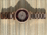 Buy Shop Michael Kors Catlin Quartz Rose Gold Dial Rose Gold Steel Strap Watch For Women - MK3412 USA Online