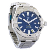 Buy Shop Tag Heuer Aquaracer Calibre 5 Automatic Blue Dial Silver Steel Strap Watch for Men - WAY2012.BA0927 USA Online