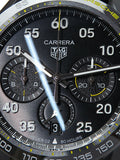 Buy Shop Tag Heuer Carrera x Porsche Automatic Chronograph Black Dial Black Nylon Strap Watch for Men - CBN2A1H.FC6512 USA Online