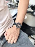 Buy Shop Tissot T Race Cycling Chronograph Black Dial Black Rubber Strap Watch For Men - T111.417.37.441.07 USA Online